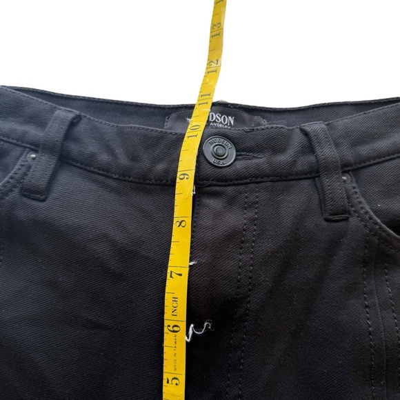 Hudson Womens Black Skinny Split Ankle Jeans Size 28 Stretch Equestrian Preppy - Picture 6 of 10